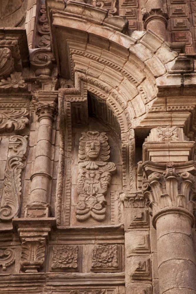 Peru, Cuzco Iglesia de la Compania de Jesus